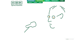 Desktop Screenshot of mediensprechen.sprechatelier.de