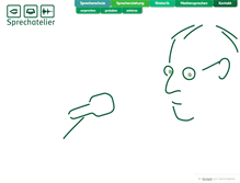 Tablet Screenshot of mediensprechen.sprechatelier.de